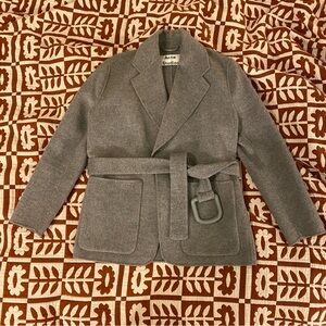 ACNE Studios Lilo Doublé Belted Wool and Cashmere-blend Coat
